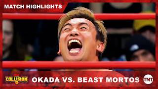 Okada and Beast Mortos Battle In Blue League [CLIP] | AEW Collision | TNT