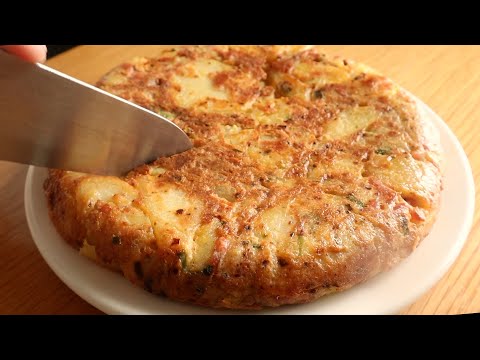 Potato Omelette | Unlock the Secret to a Delicious Spanish Omelette with ONLY 3 Ingredients