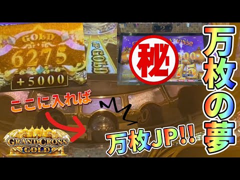 【メダルゲーム】激アツゴールドで万枚JPを目指す！【神回】【グランドクロスゴールド】