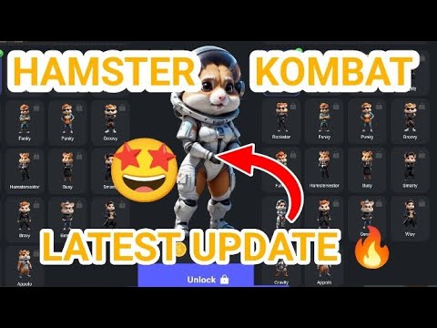 hamster kombat new update🤩🤩 today 🤩🤩