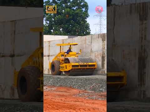 Busy Earthworks Road Construction