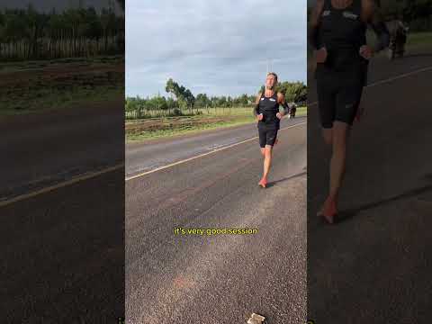 Tempo Run in Iten, Kenya 🇰🇪 Day 17 #iten #kenya #temporun #nike #alphaflys