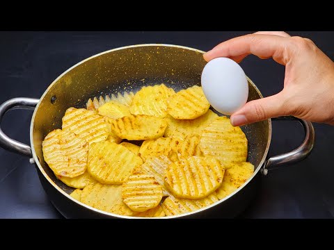 Super delicious 2 Potato with 4 egg recipe! You will do it every day! quick and easy recipes