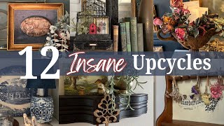 Thrift Store Finds I Upcycled and Repurposed into Insanely Unique Home Decor! 12 Thrift Flips!