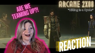 WAR IS COMING BUT VI AND CAIT THOUGH?! Arcane 2x08 "Killing is a Cycle" - reaction & review