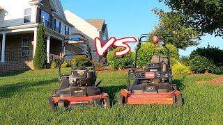 Residential Mower Toro TimeMaster VS Commercial Mower Toro TurfMaster