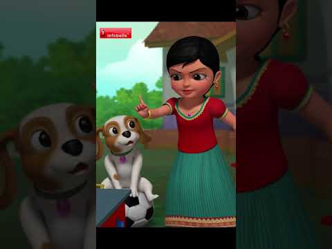 Roti Angadi Kittappa | Kannada Rhymes & Baby Rhymes | Infobells #kannadarhymes #kannadacartoons