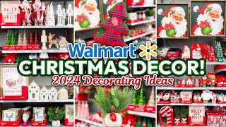 NEW 2024 WALMART CHRISTMAS DECOR 🎅🏻 *IN STORES NOW* | Walmart Christmas Decorations + Decor Ideas