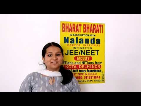 Bharat Bharati// Toppers speak to you//Nalanda//Best School//Best Coaching in Kullu