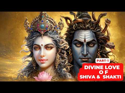 "Divine Love of Shiva and Shakti: The Beginning Part- 1🌌💫"#lordshiva #shakti #shivshakti