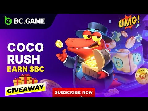 BC GAME COCO RUSH TAP TO EARN PROJECT 👍#bcgame #hamsterkombat