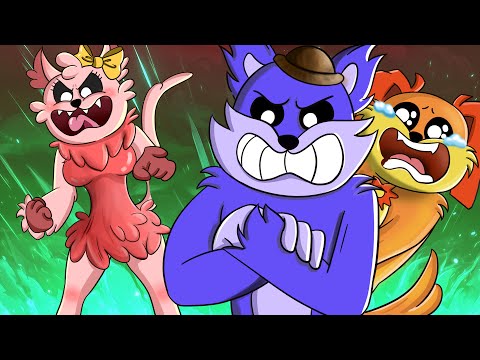 DOGDAY vs. CATNAP vs. CATFEINE! (Cartoon Animation)