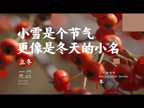 小雪是个节气，更像是冬天的小名#二十四节气 #小雪