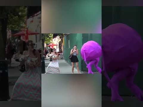 This Purple Creature Gave Everyone a Shock!