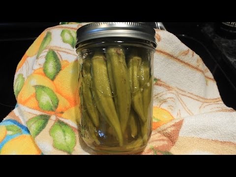 How to Pickle Okra Best Recipe Ever !