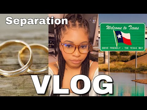 Going to Texas to Give Husband Space : I'M HEARTBROKEN  Vlog 1