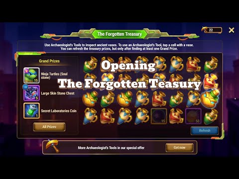 Testing Forgotten Treasury Change  Spray Hero Wars Dominion Era