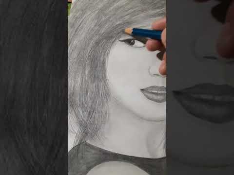 I tried to draw Taylor swift | #sketchart #taylorswift