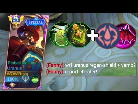 NEW META!! URANUS ABUSE REGEN-SHIELD AND VAMP 100% TOTALLY BROKEN (pls try👍) IMPOSSIBLE EPIC COMBACK