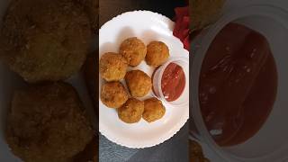 Cheese Balls Recipe | Crispy & Cheesy Cheese Balls | Home-made Bread Crumbs # Shorts