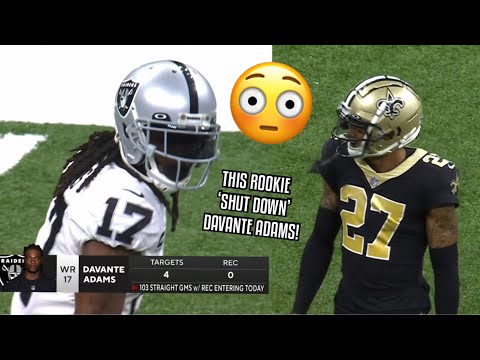 This ROOKIE ‘SHUT DOWN’ Davante Adams 🔥 Alontae Taylor Vs Davante Adams (WR vs CB)