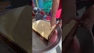 Mysore Pak Making #streetfood #shorts