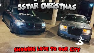 5STAR CHRISTMAS! 5STAR BLESSES THE CITY (showing love to the homeless)