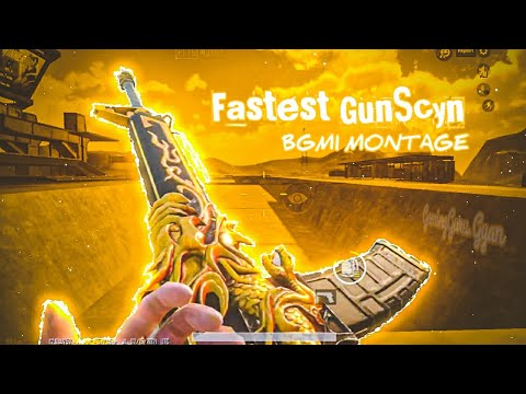 300+ Shots in 30Seconds🔥🔥 | Fastest GunScyn | BGMI | FragMovie