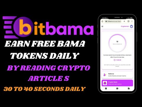 Bitbama - Earn free Bama tokens by reading cryptocurrency articles.