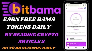 Bitbama - Earn free Bama tokens by reading cryptocurrency articles.