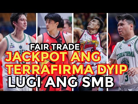 JACKPOT ANG TERRAFIRMA DYIP SA TRADE NALUGI ANG SAN MIGUEL DITO