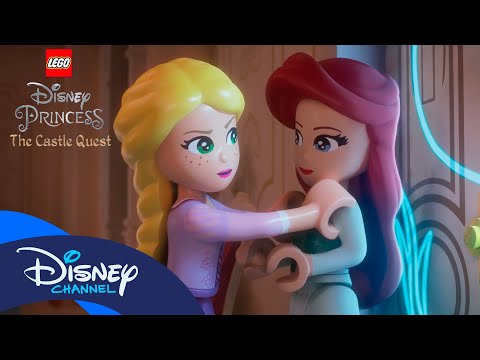 Los mejores momentos de amistad 🤍 | LEGO Disney Princess: The Castle Quest | @disneychannelES