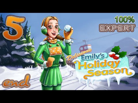 Delicious: Emily's Holiday Season (PC) - 4K60 Walkthrough (100%) Restaurant 5 - Mo's Farm (Ending)