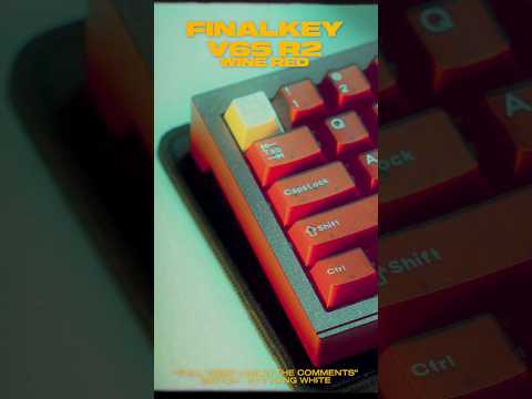 Finalkey V65 R2 #shorts #finalkeyv65r2 #cidoo #finalkey #kttkangwhite #keyboardasmr #keyboard