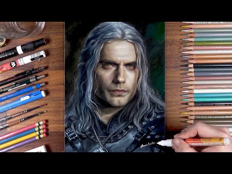 Drawing The Witcher: Geralt of Rivia | drawholic