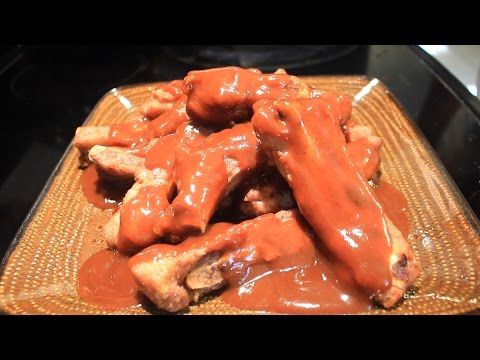 Deep Fried Baby Back BBQ Ribs ~ Super Easy and delicious