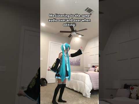 Literally #vocaloid #hatsunemiku #miku #cosplay #silly #ashwolf323