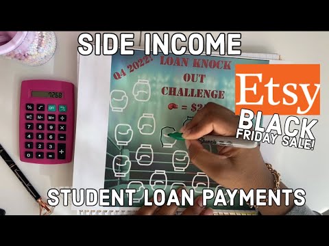 STUDENT LOAN DEBT UPDATE | Side income |$3,084 left