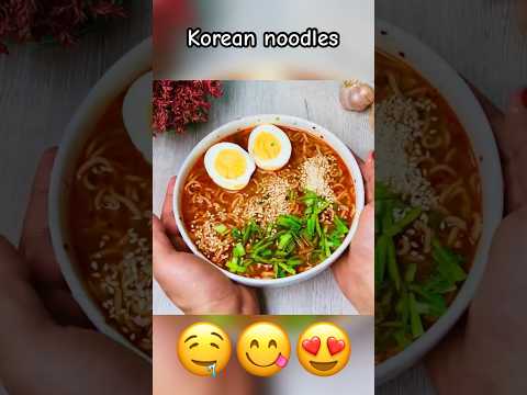 Korean noodles 🍜😋 #shorts #shortsfeed #koreanfood