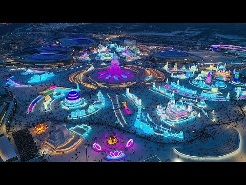 Live: World's largest ice-and-snow theme park attracts visitors to NE China – Ep. 4