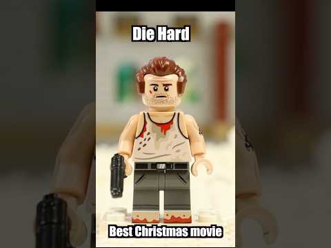 Lego Die Hard christmas minifigure #shorts #minifigures