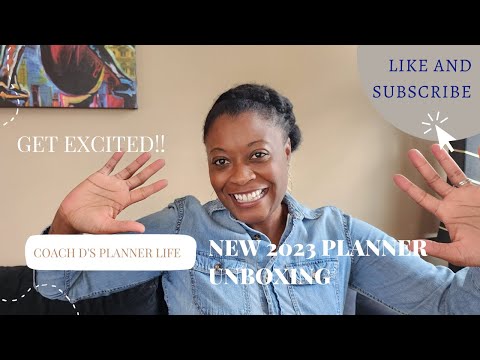 New 2023 Arrivista Planner Unboxing