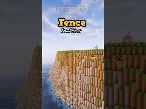 Fence Minecraft Build Ideas #minecraft