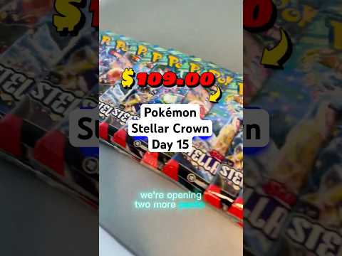 Day 15 | Pokémon Stellar Crown Booster Box Opening #pokemoncards #pokemoncardsopening #pokemontcg