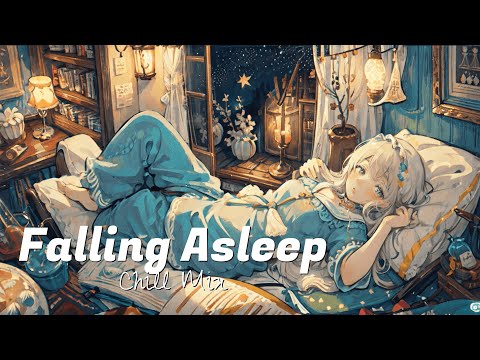 [Lofi Hiphop]Falling Asleep[To accompany relaxing time such as sleeping and bathing/Copyright free]