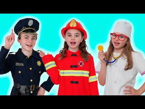 Policeman, Fireman and others | Job and Career Songs for Children and Nursery Rhymes