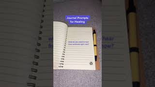 Journal Prompts for Healing