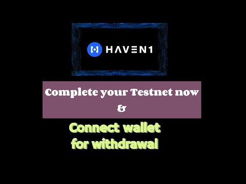 Haven1 Testnet tutorial: This is how to do the Testnet & Connect Wallet on Satoshi #MetaMask #haven1