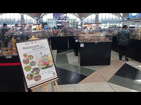 Malaysia Cultural Diorama Exhibit at KLIA 1 (2023)