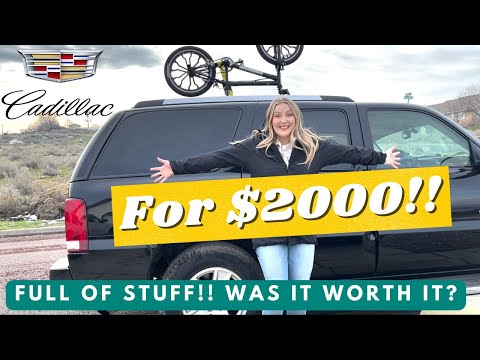 Was buying a Cadillac Escalade full of stuff to resell WORTH IT? Would you buy this?!